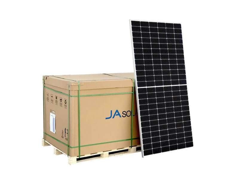 610w JA Solar Bi Facial Solar Panel Pallet
