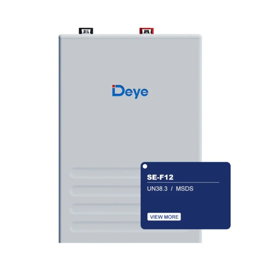 Deye SE-F12 12kWh Lithium Battery Wall Mount