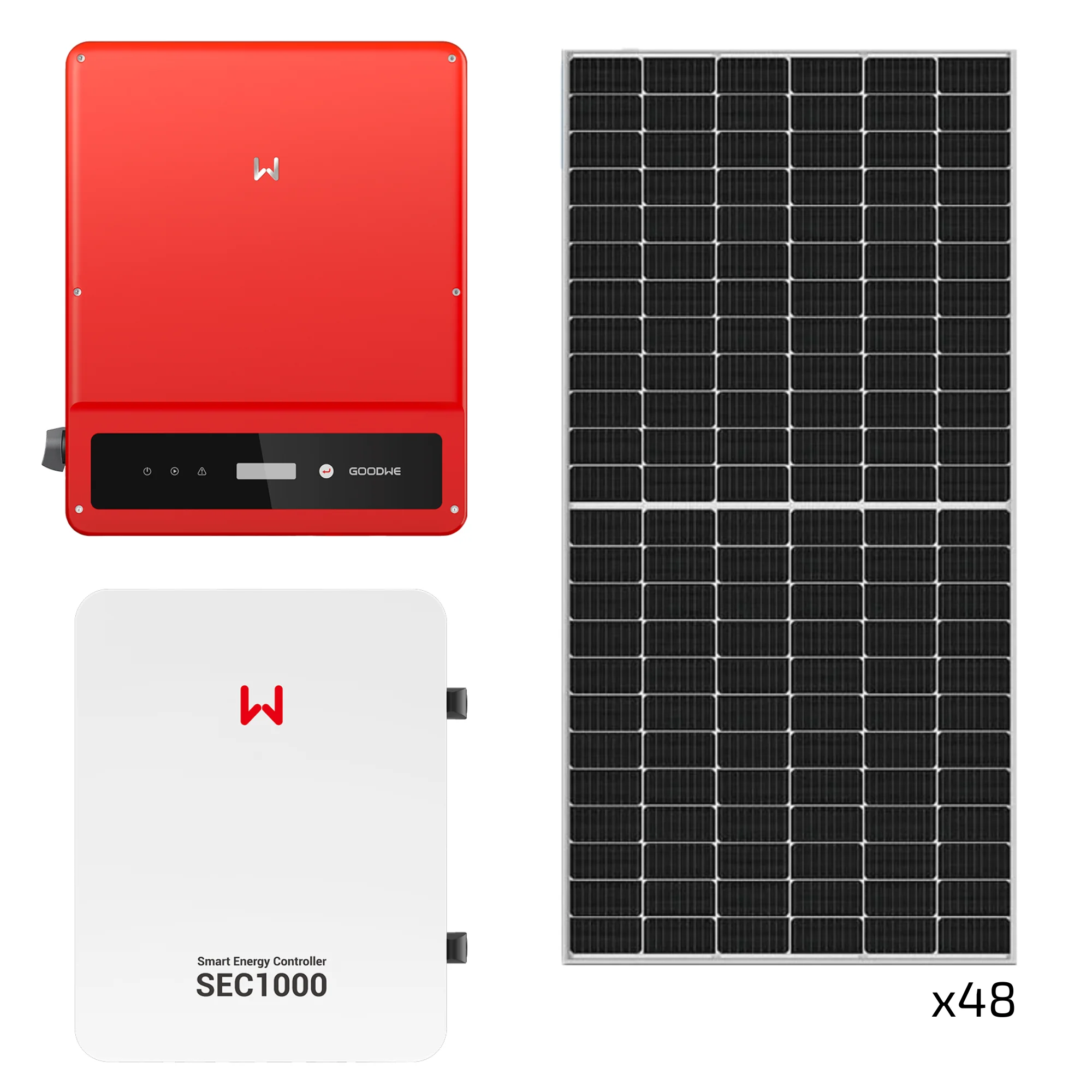 25kw Goodwe Grid Tie Bundle